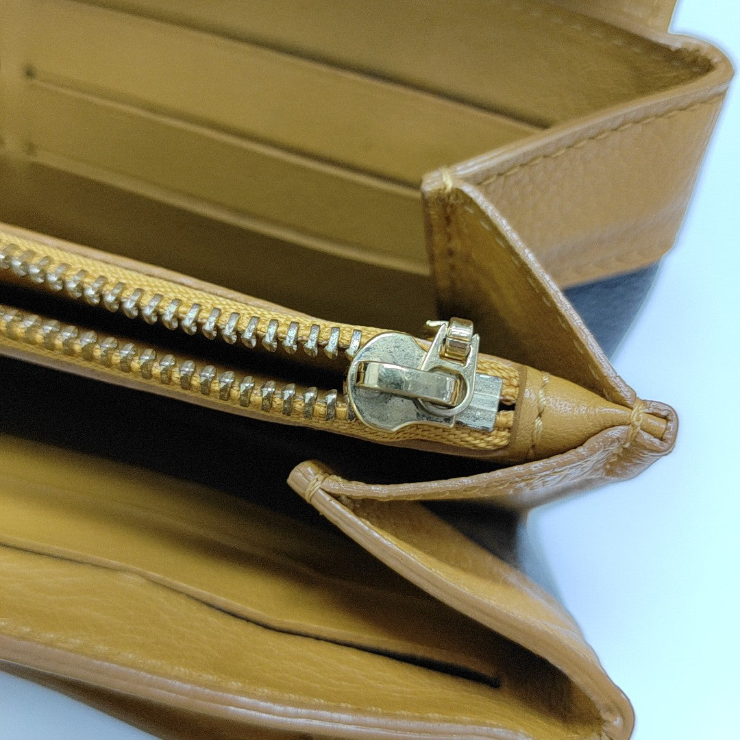 ELYSEE Monogram Coated Canvas Brown