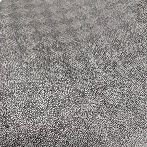 DANIEL Damier Graphite Coated Canvas Gray