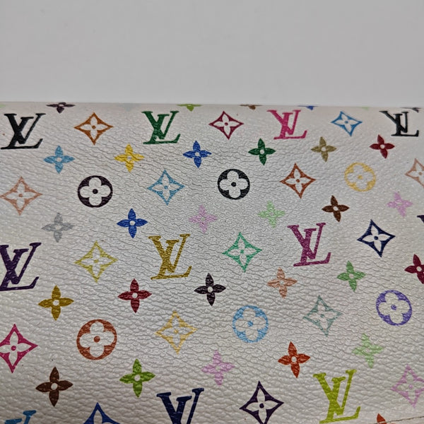 LV × TM INSOLITE Monogram Coated Canvas White Wallet