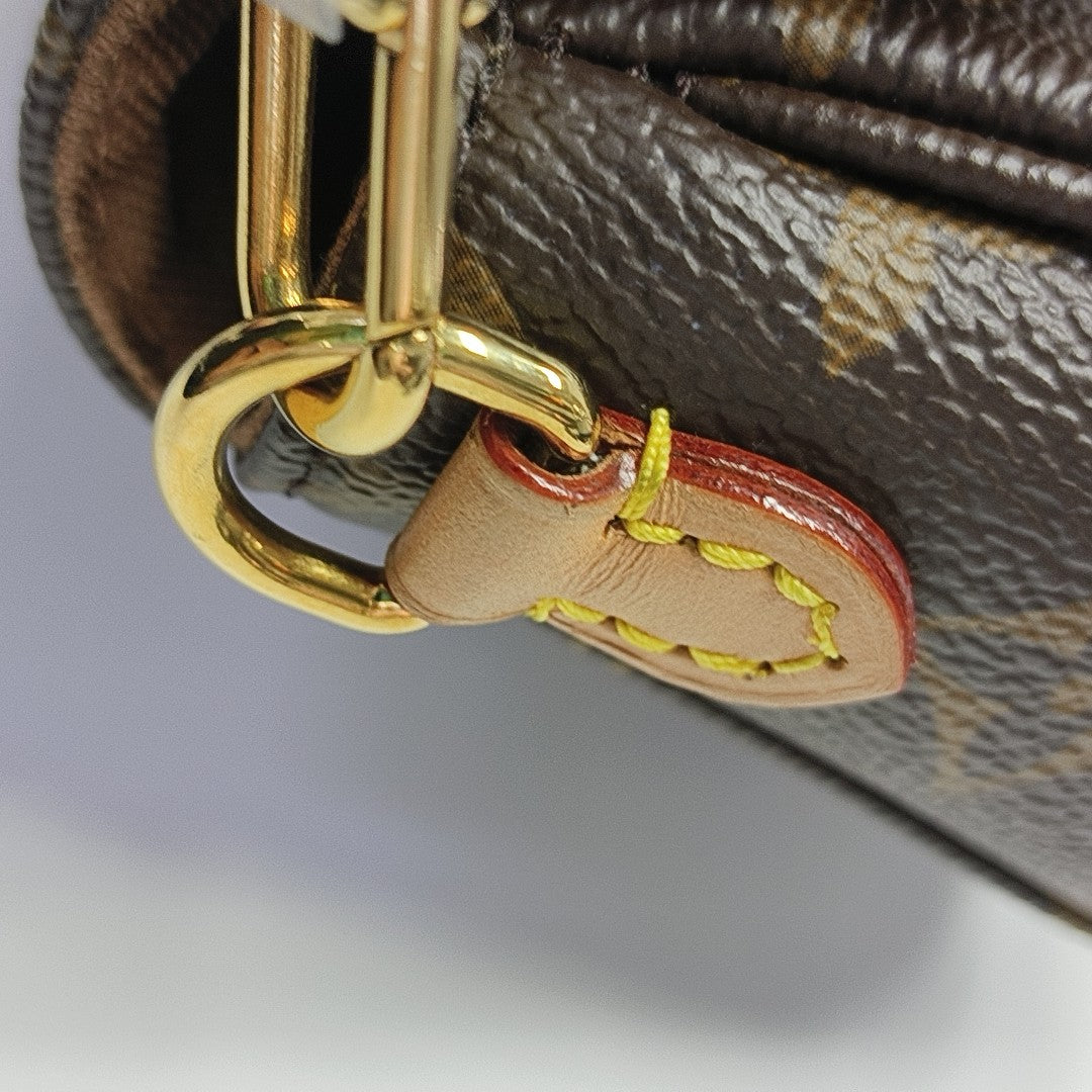 IVY Monogram Coated Canvas Brown