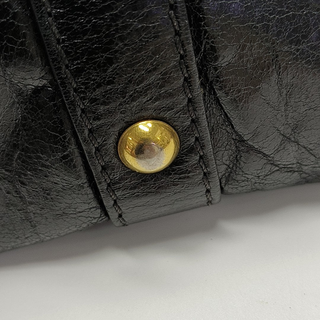 Calfskin Tote Bag Black