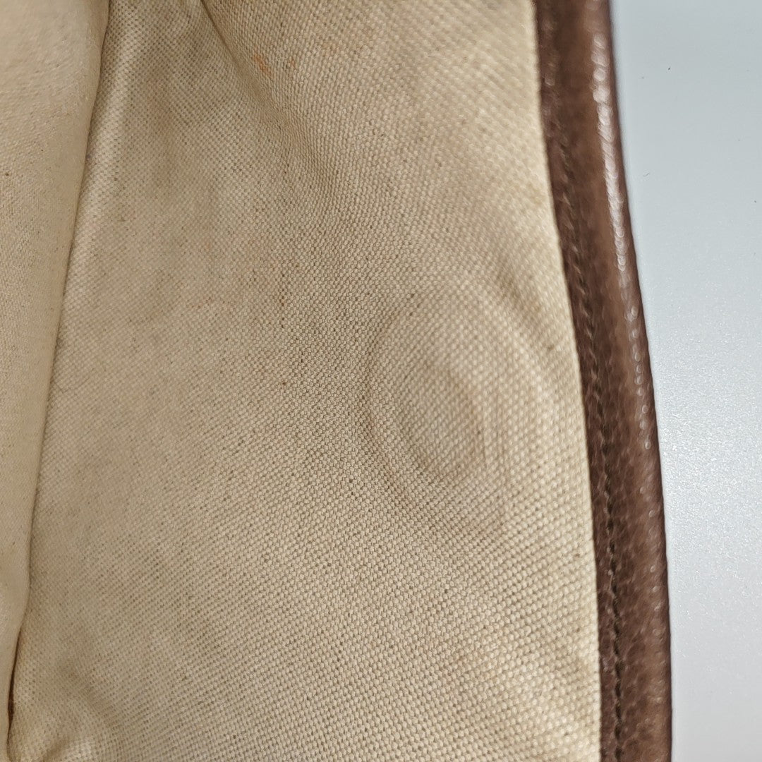 Neo Vintage Monogram Coated Canvas Beige