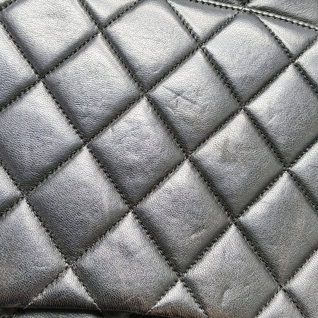 Quilted Lambskin Black