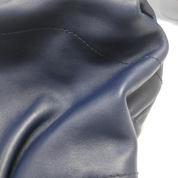 Calfskin Tote Bag Blue