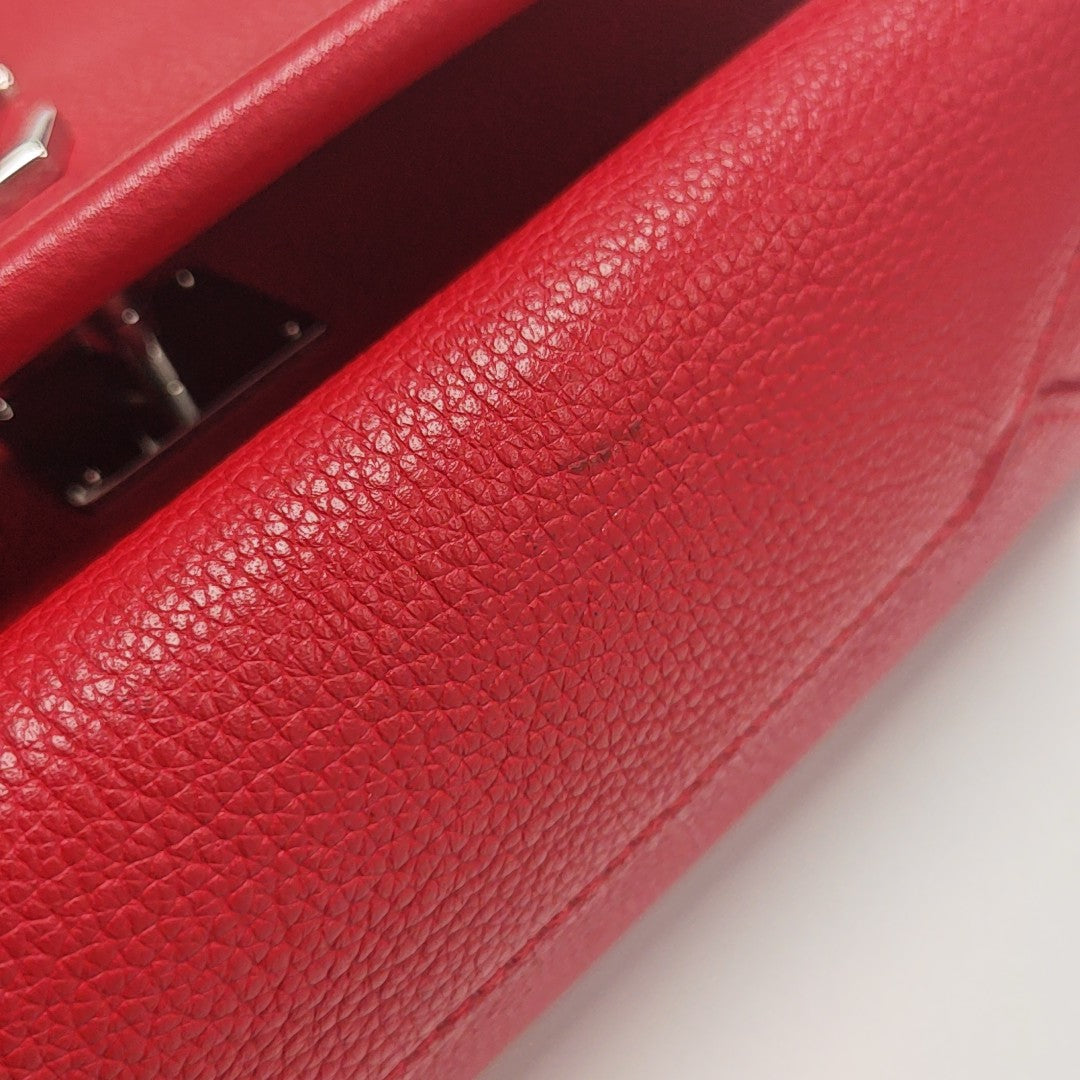 LOCKME BB Calfskin Red