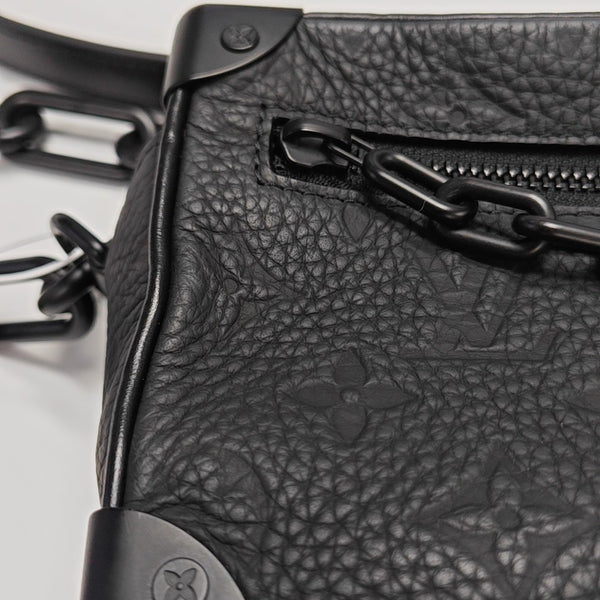 SOFT TRUNK Mini Monogram Calfskin Black