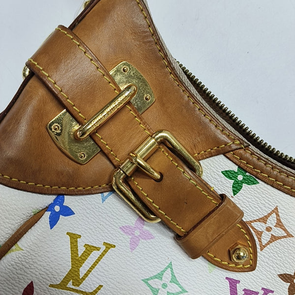 LV × TM GRETA Monogram Coated Canvas White