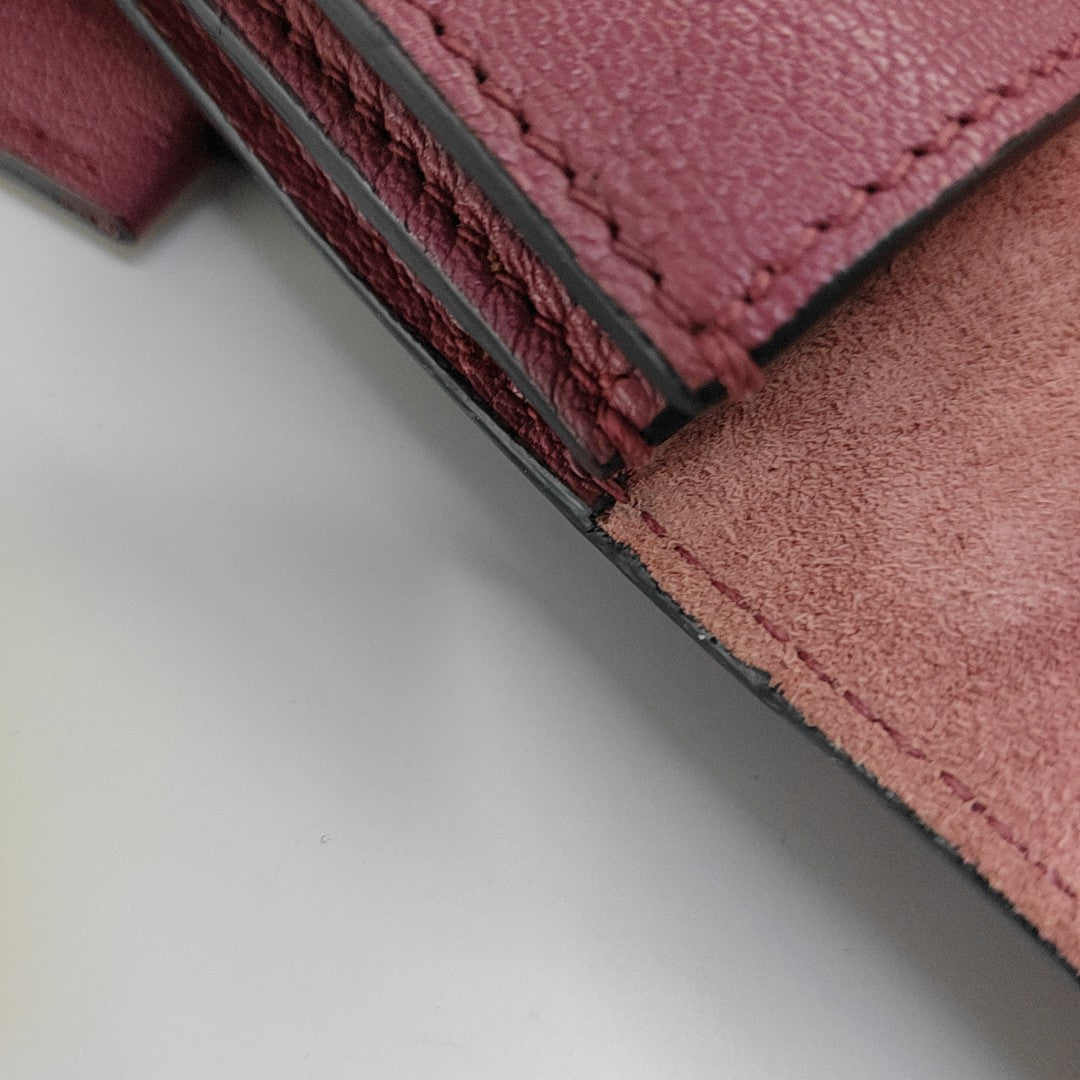 Calfskin Shoulder Bag Red