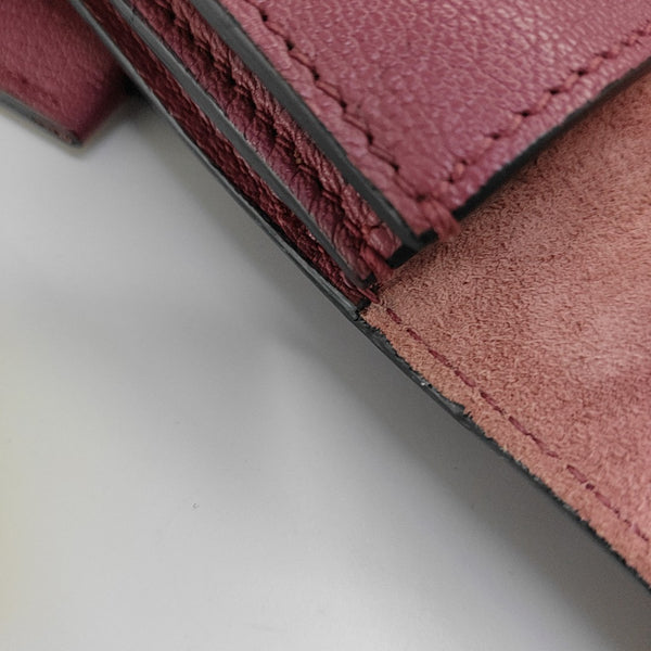 Calfskin Shoulder Bag Red