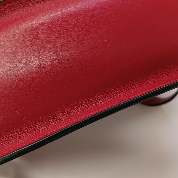 Calfskin Shoulder Bag Red