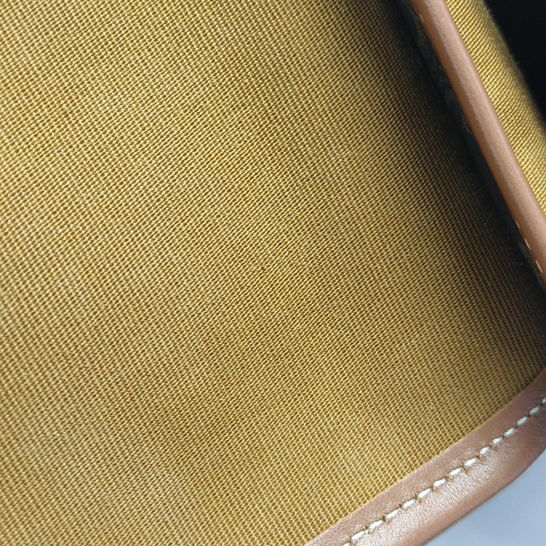 TRIOMPHE Mini Coated Canvas Brown