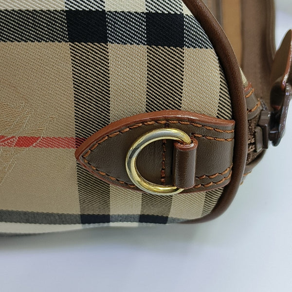 Canvas Shoulder Bag Brown