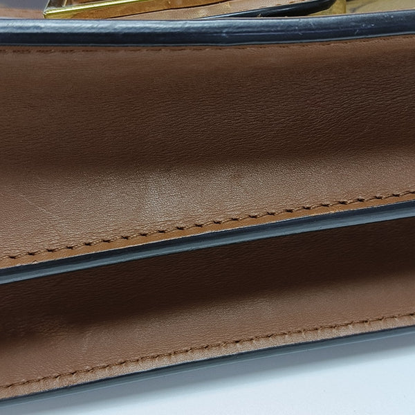 DAUPHINE Mini Monogram Coated Canvas Brown