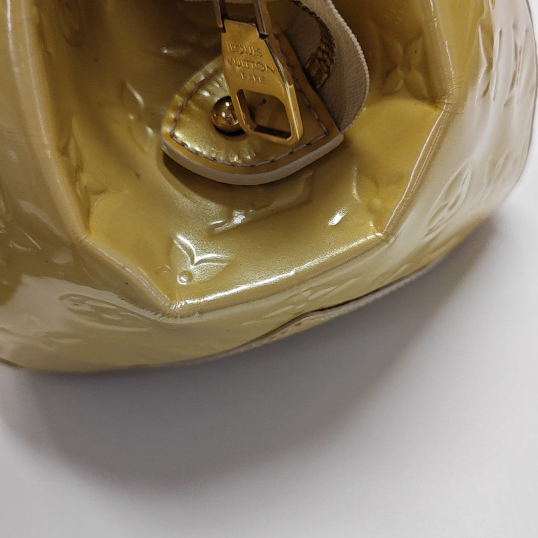 SHERWOOD Monogram Patent Leather Yellow
