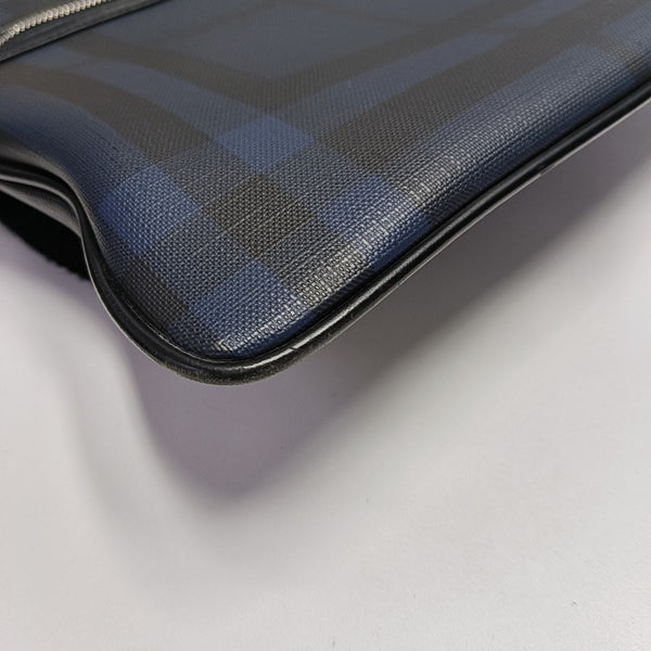 London Coated Canvas Blue