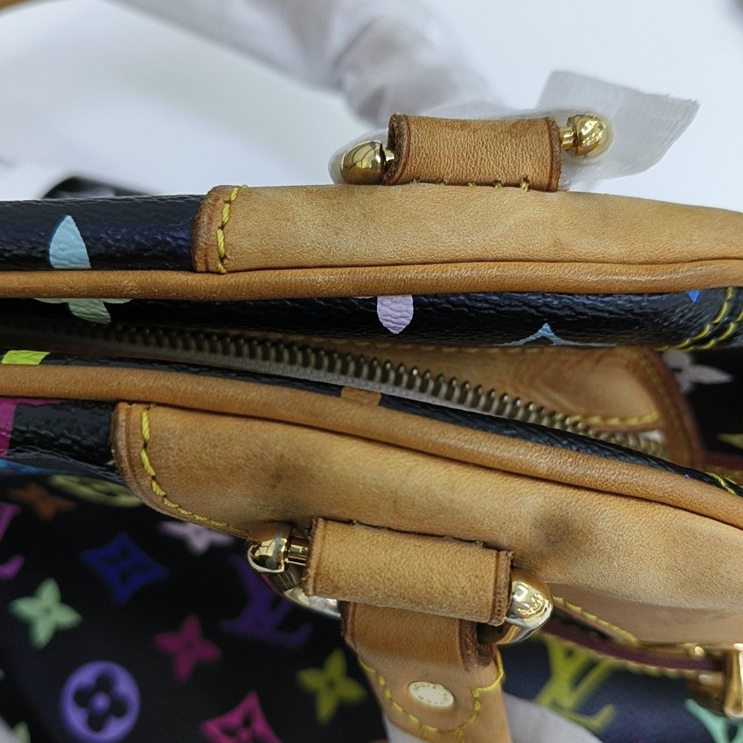 LV × TM CLAUDIA Monogram Coated Canvas Black