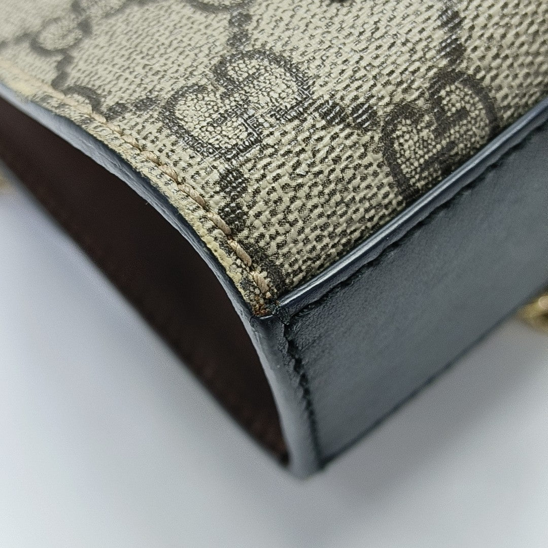 Padlock Small Monogram Coated Canvas Multicolor