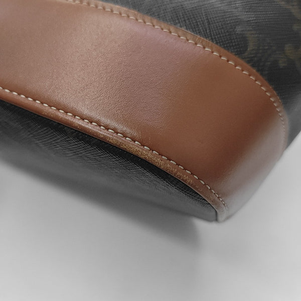 TRIOMPHE CANVAS Medium Coated Canvas Brown