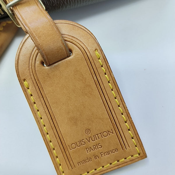DEAUVILLE MM Monogram Coated Canvas Brown