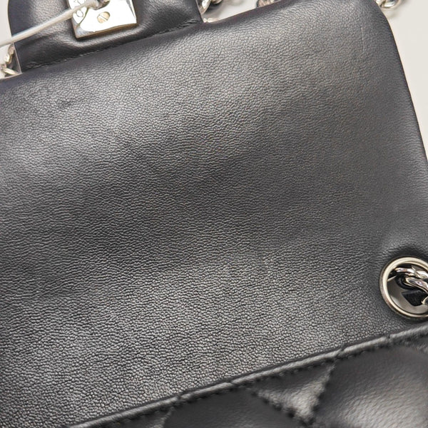 CLASSIC FLAP Mini Quilted Lambskin Black