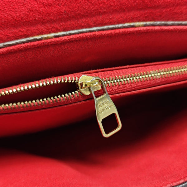 PALLAS BB Monogram Coated Canvas Brown