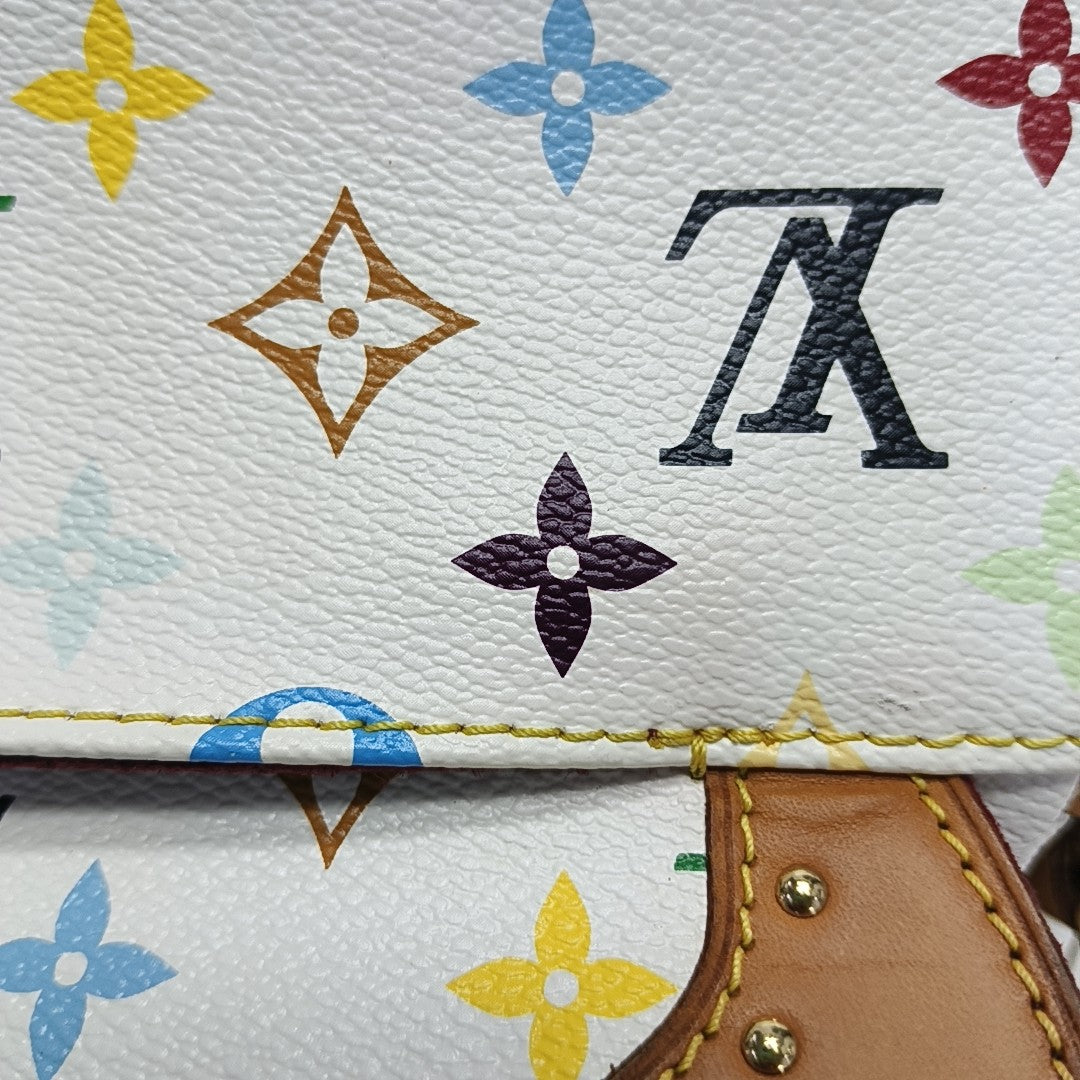 LV × TM MARILYN Monogram Coated Canvas White