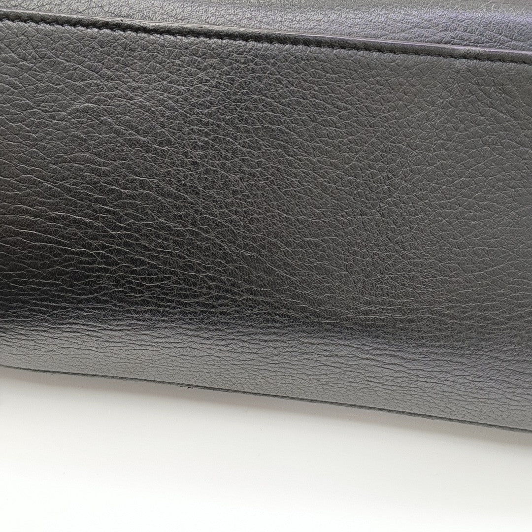 LUGGAGE Calfskin Black