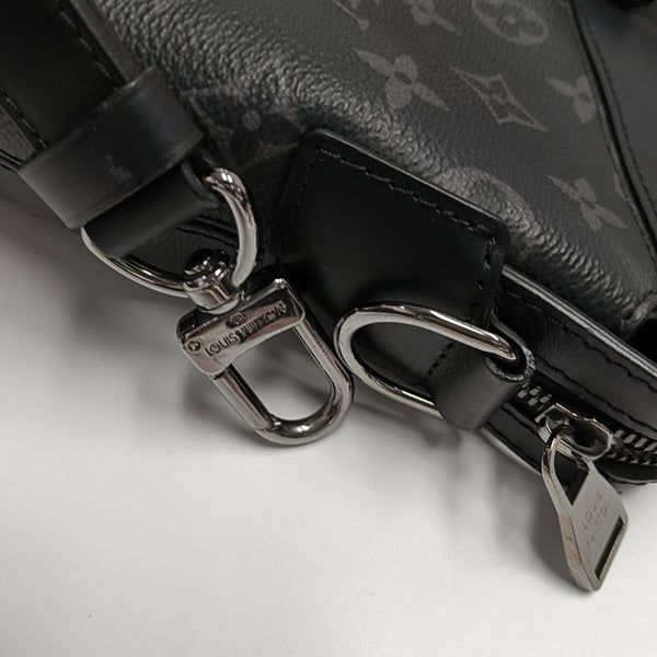 EXPLORER Monogram Coated Canvas Black