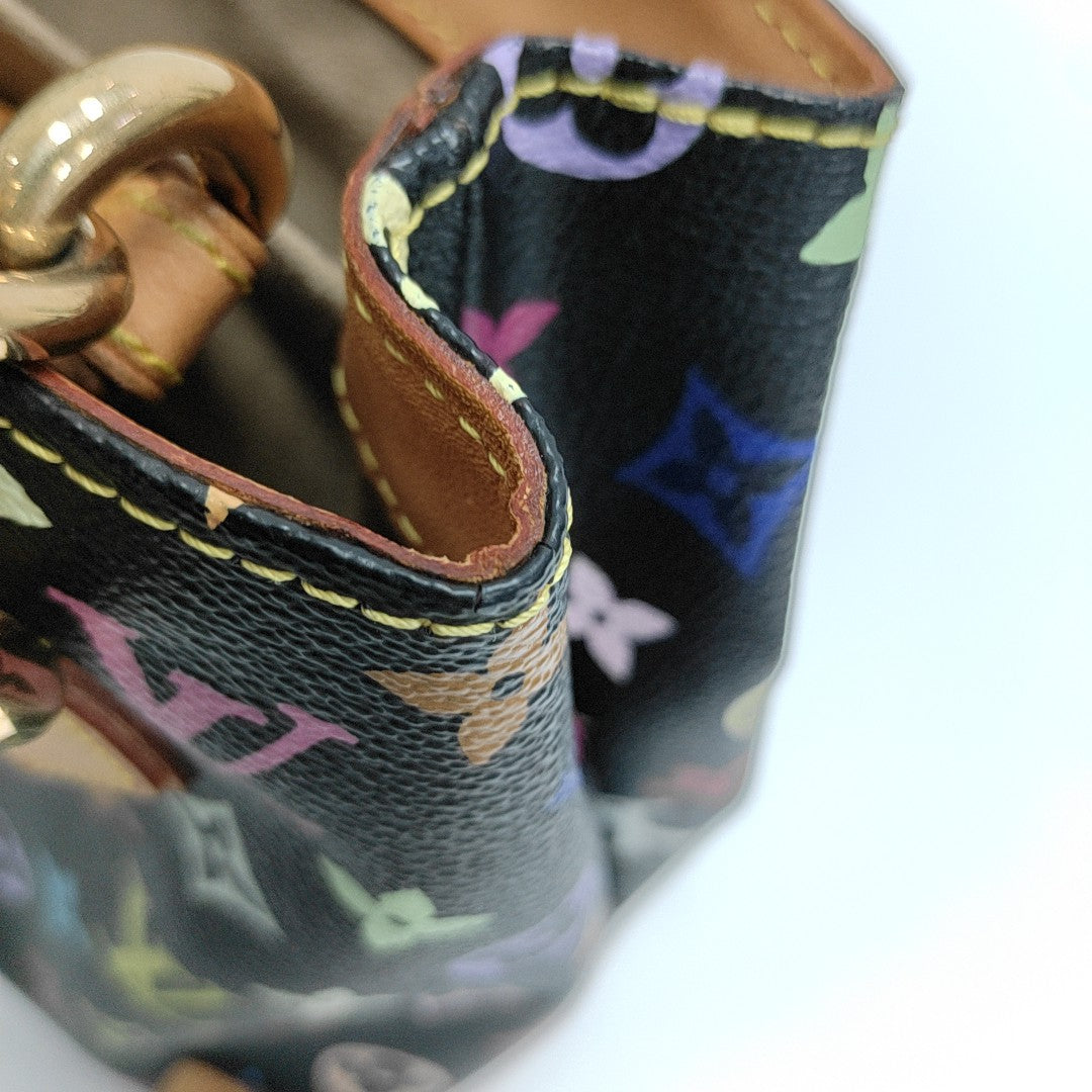 LV × TM AUDRA Monogram Coated Canvas Black