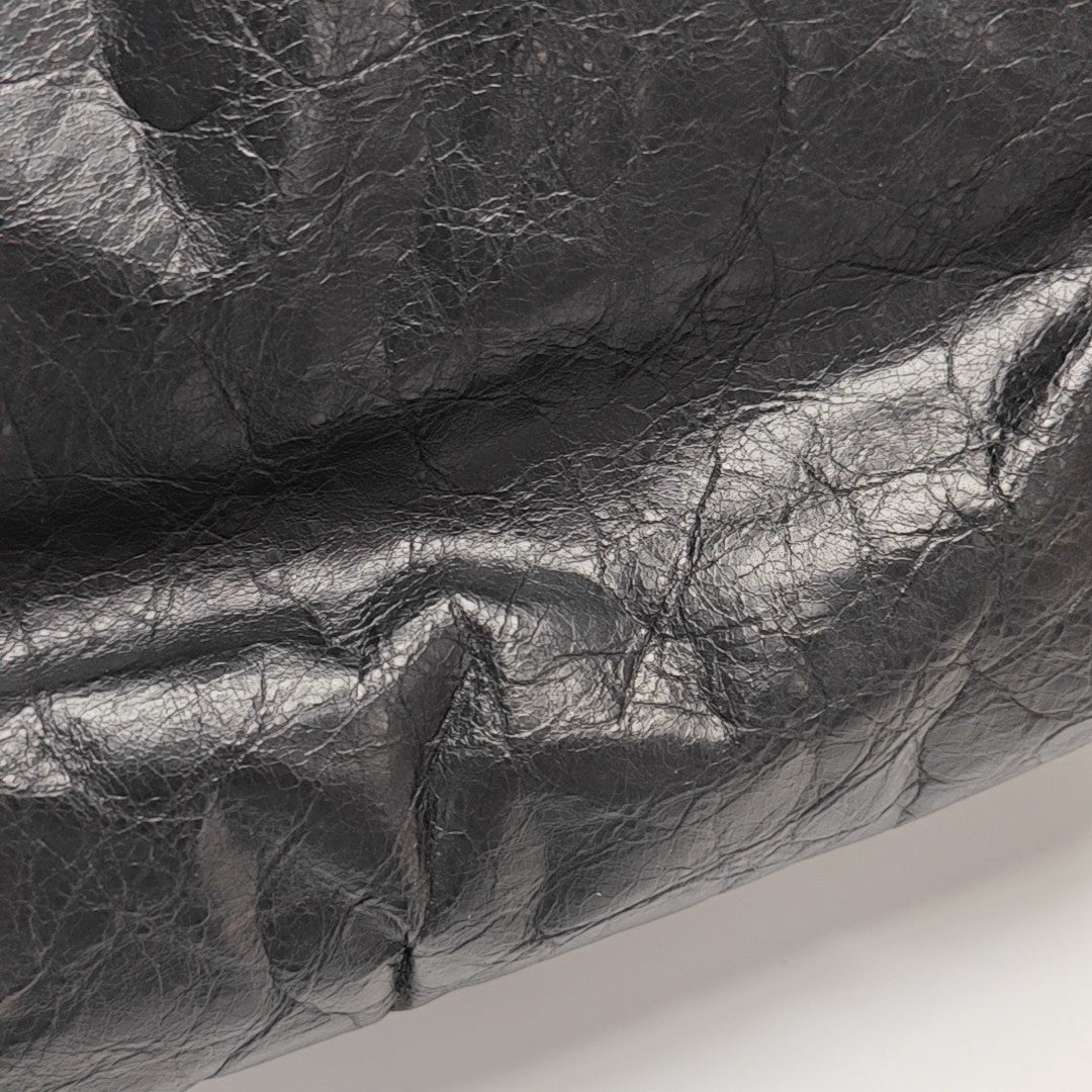 Puffer Small Calfskin Black