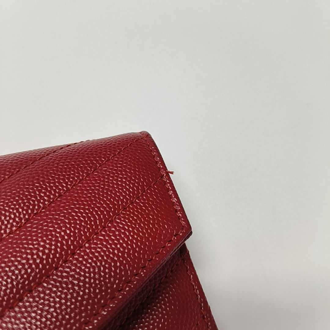 MONOGRAM WOC Quilted Calfskin Red