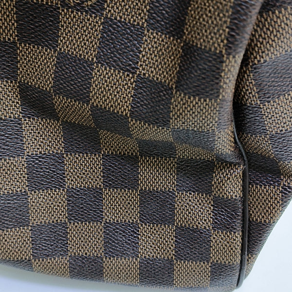 SPEEDY 30 Damier Ebene Coated Canvas Brown