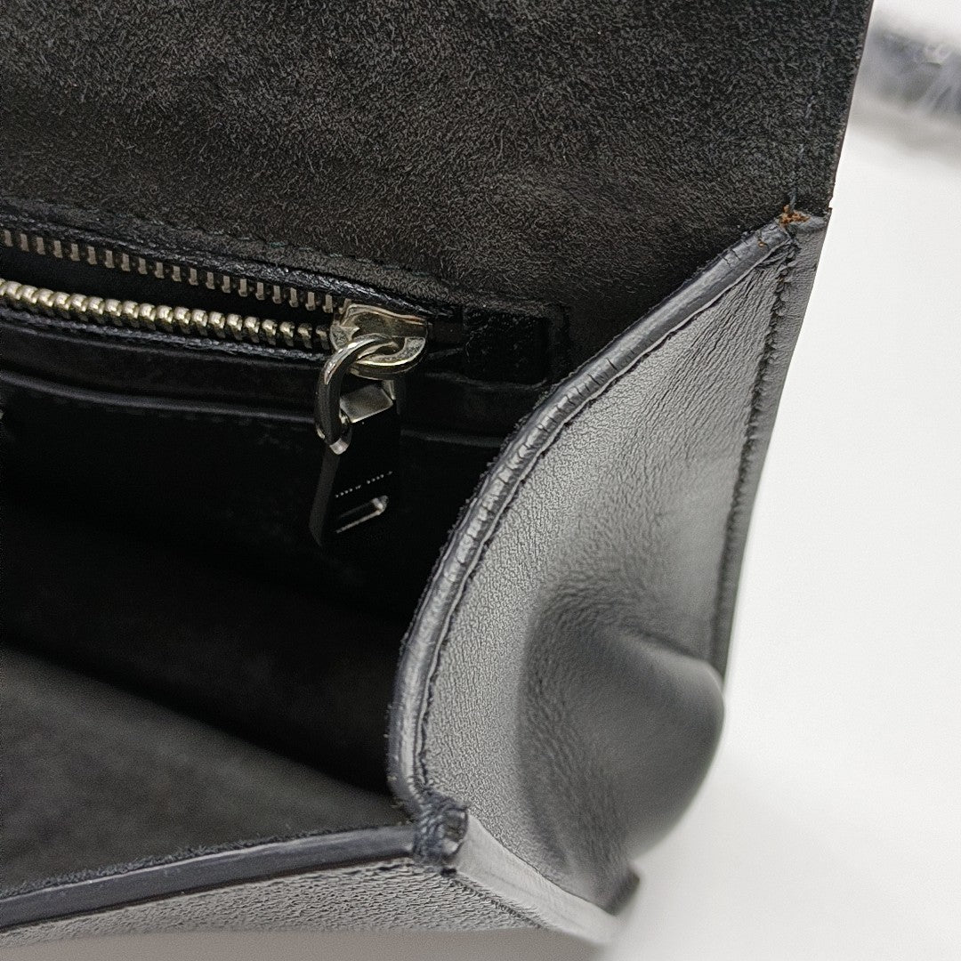Miu Lady Calfskin Black