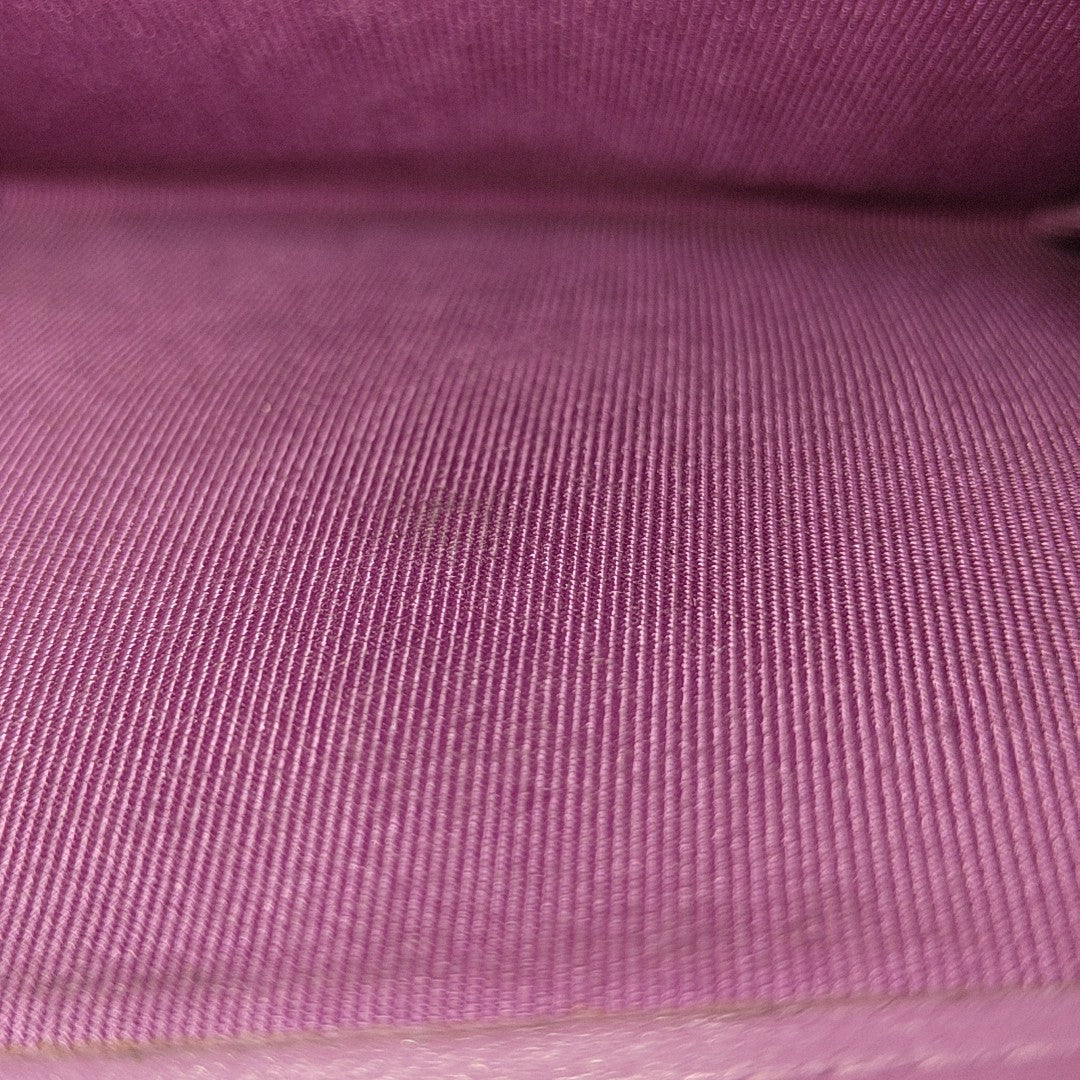 Quilted Lambskin Wallet Purple