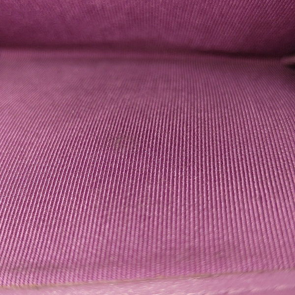 Quilted Lambskin Wallet Purple