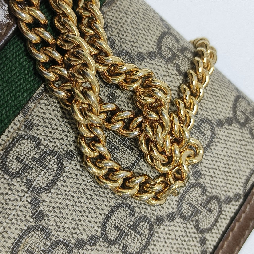 Jackie 1961 Mini Monogram Coated Canvas Beige