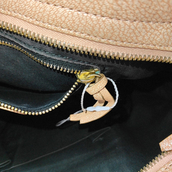 Classic Metallic Edge City Leather Pink