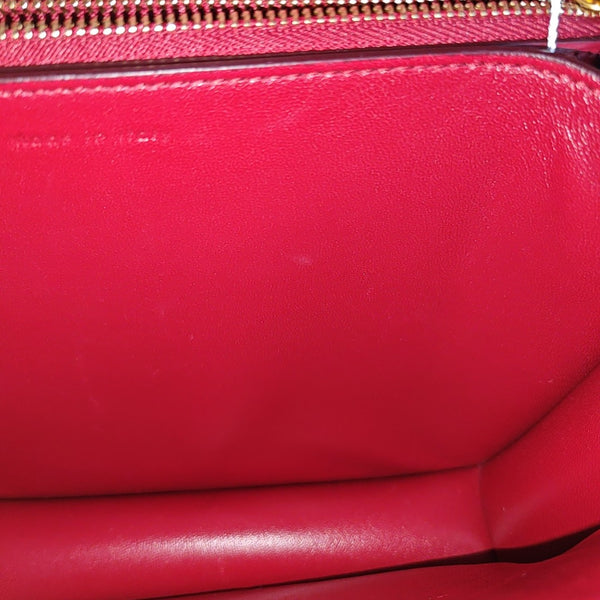 CLASSIC BOX Medium Calfskin Red