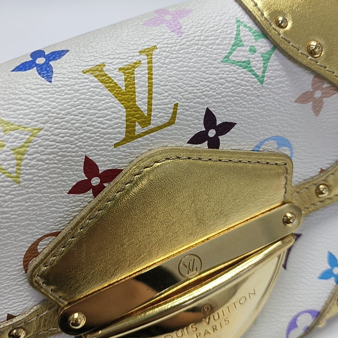 LV × TM MARILYN Monogram Coated Canvas White