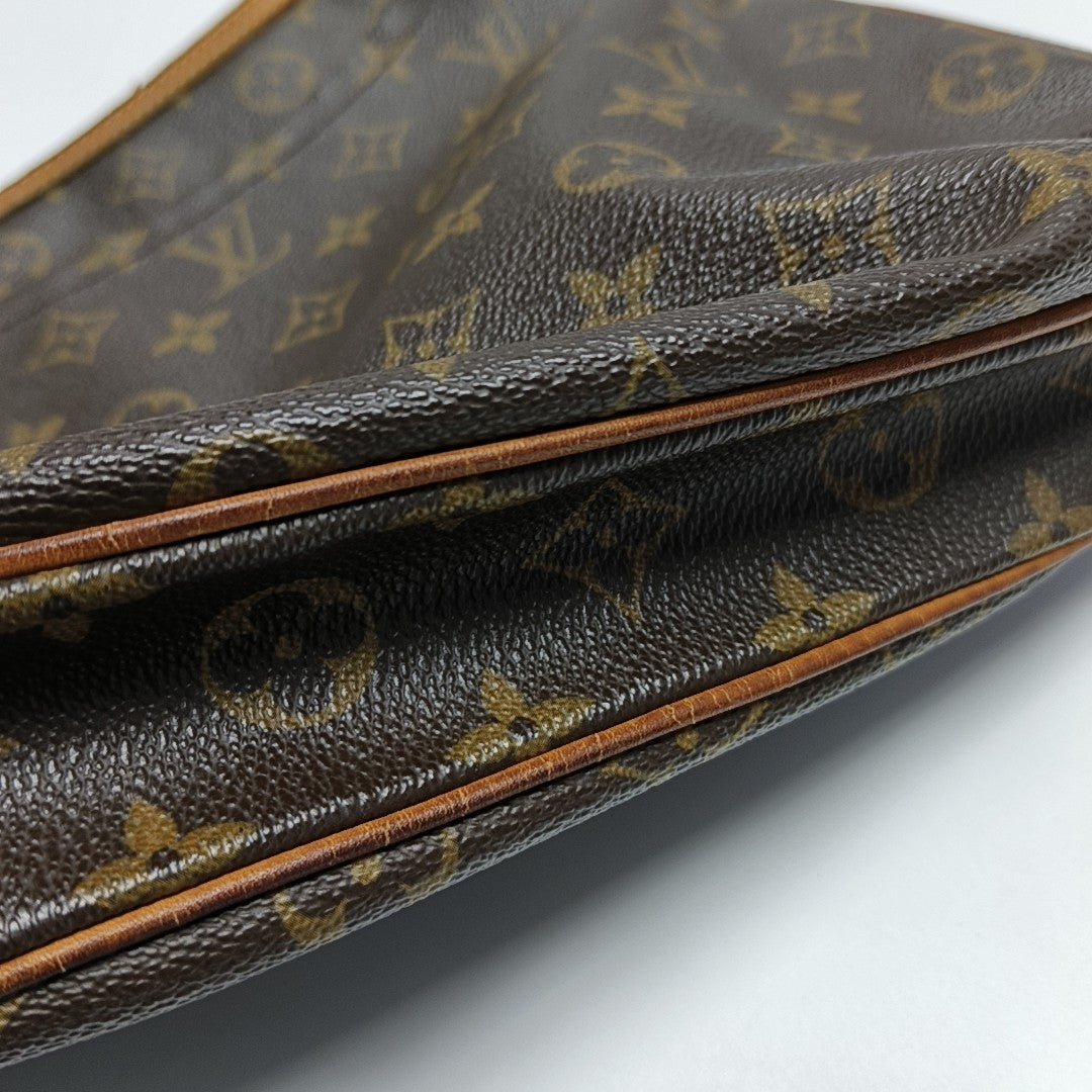 ODEON PM Monogram Coated Canvas Brown