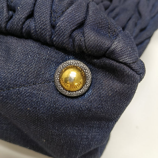 Avenue Quilted Denim Blue