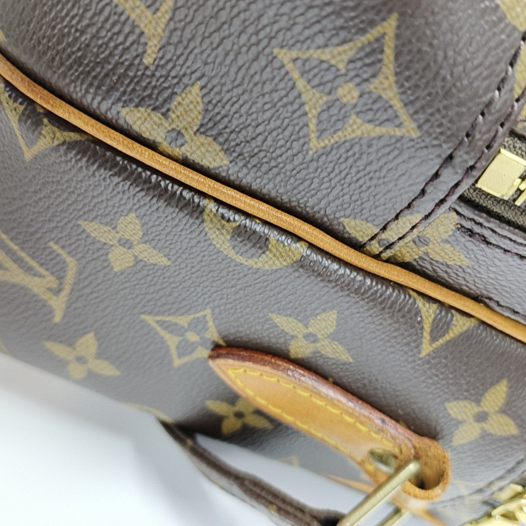 NIL Monogram Coated Canvas Brown