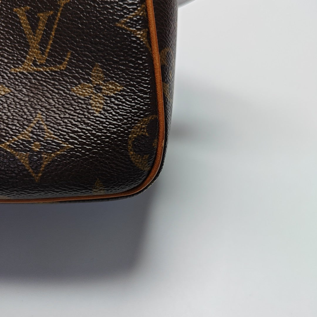 VIVA CITE Monogram Coated Canvas Brown