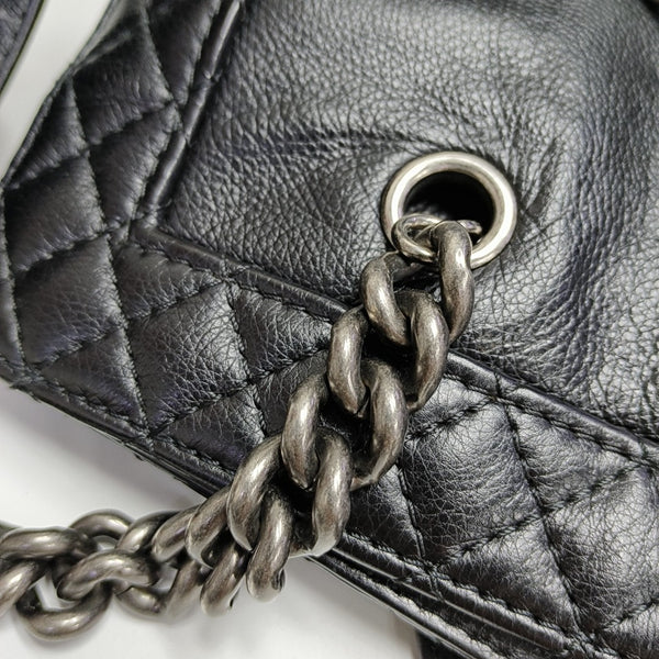 Quilted Calfskin Black