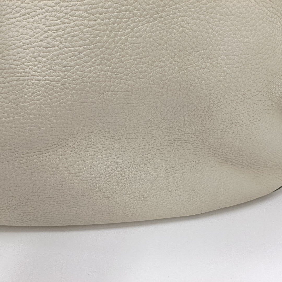 Twill Calfskin White