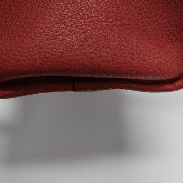 Calfskin Shoulder Bag Red