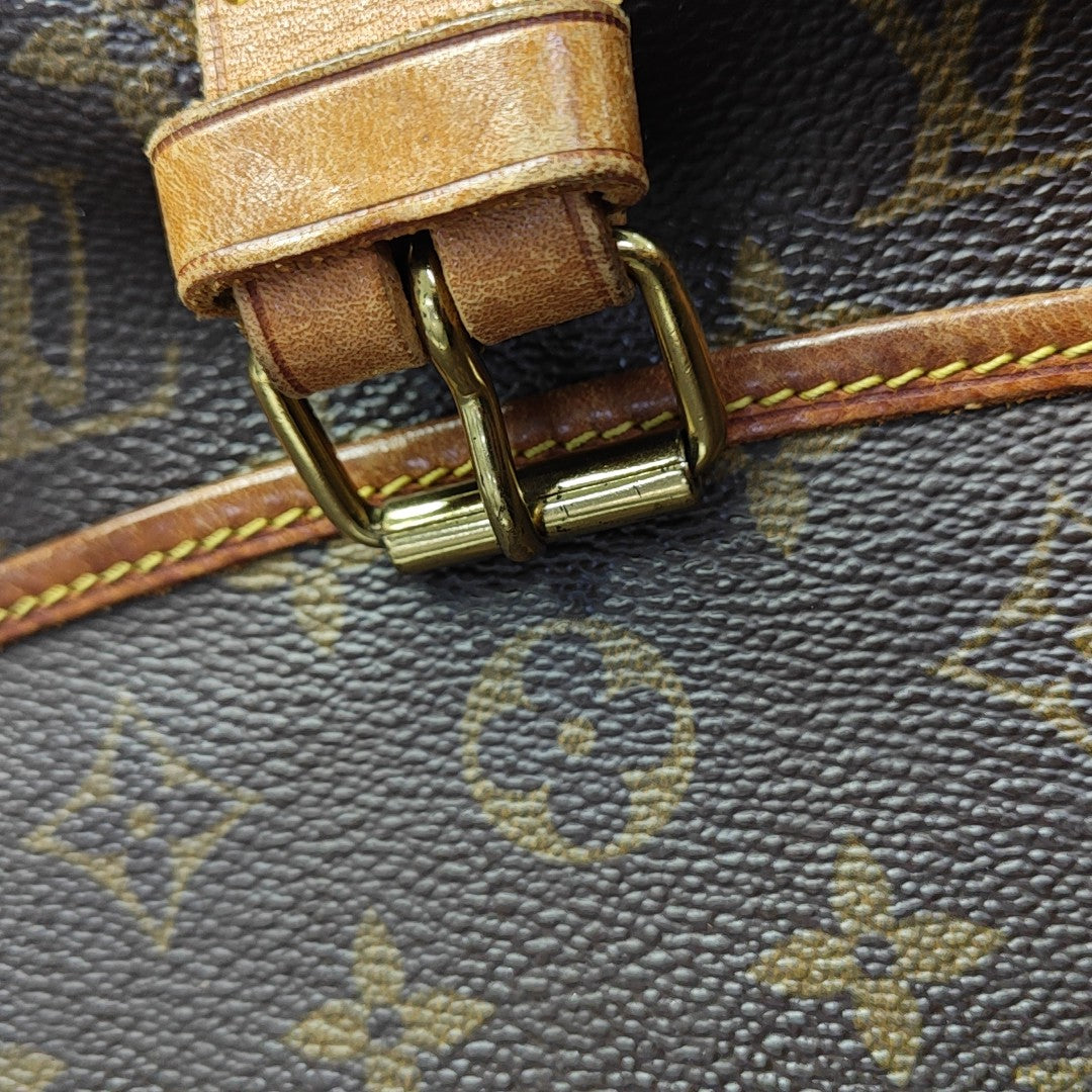 SAUMUR Monogram Coated Canvas Brown