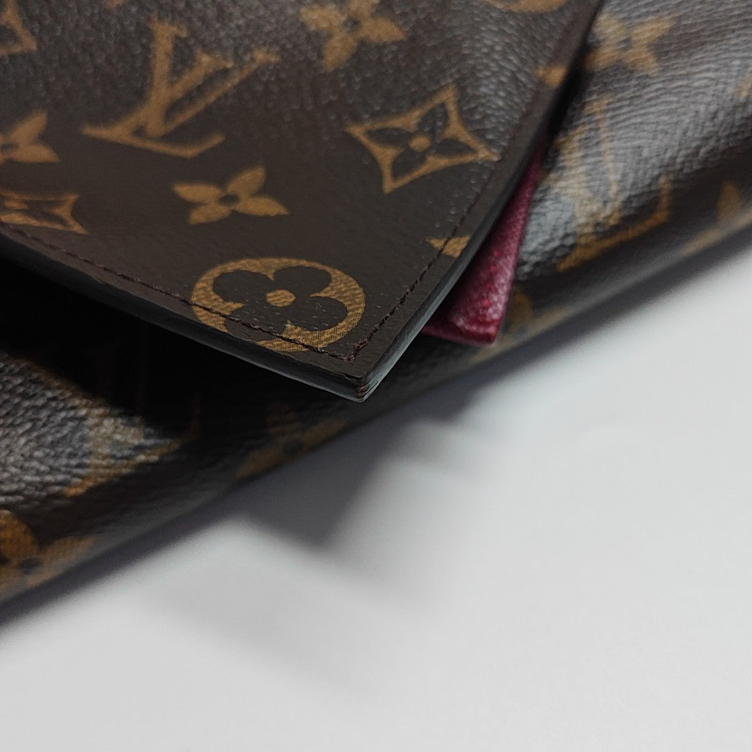 FÉLICIE Monogram Coated Canvas Brown