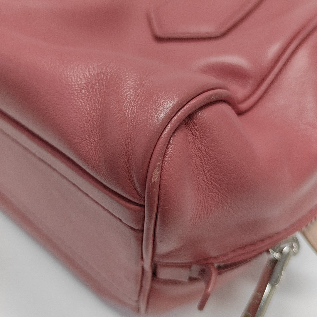 Calfskin Shoulder Bag Pink