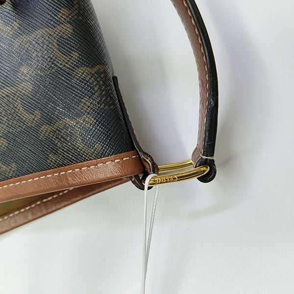 TRIOMPHE CANVAS Medium Coated Canvas Brown